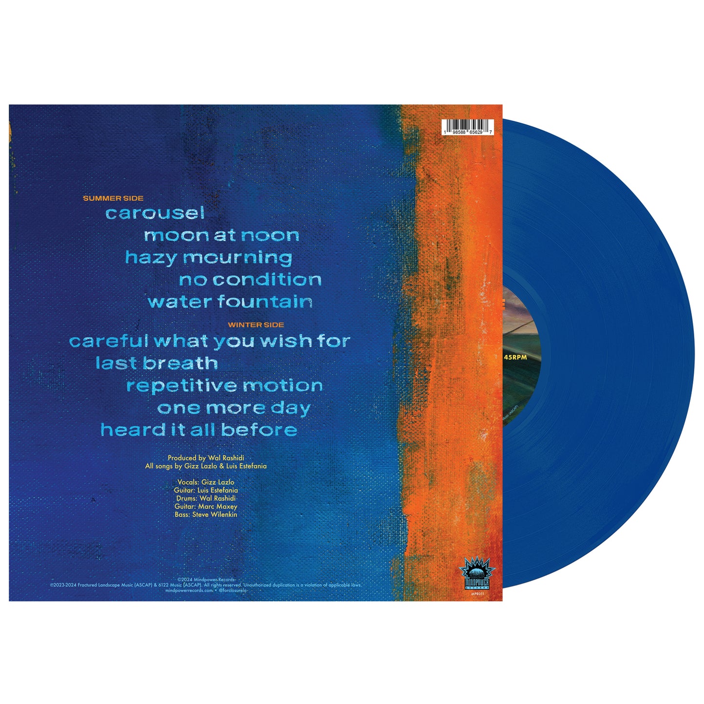 For Closure "Cliffside Serenades" on Blue Jay 12" LP