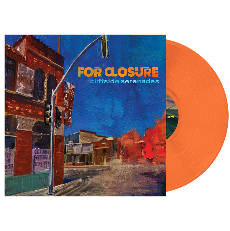 For Closure "Cliffside Serenades" on Tangerine 12" LP
