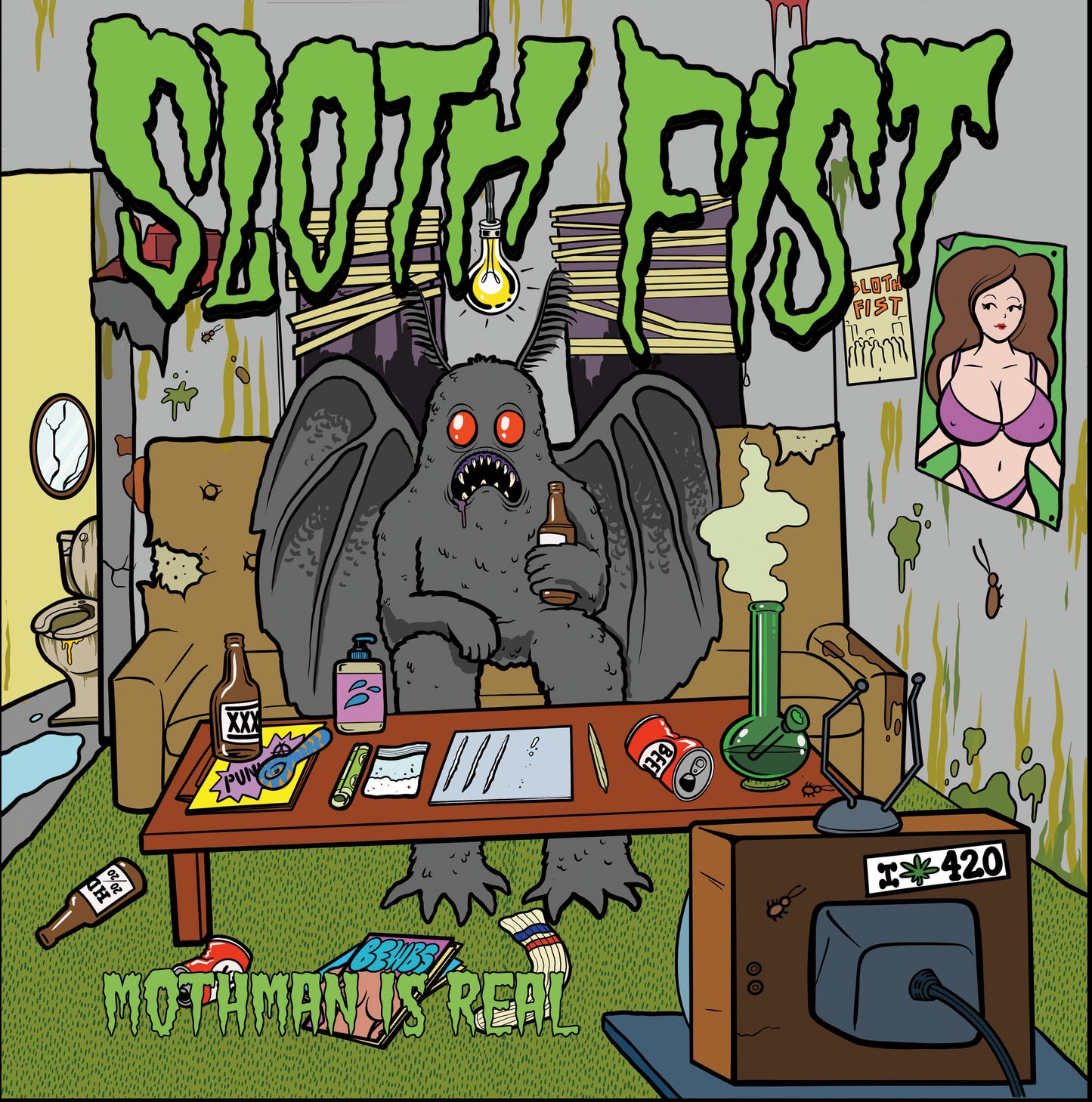 Sloth Fist "Mothman is Real" CD